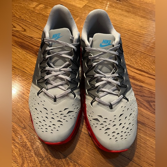 Nike Air Max Pacfly wolf grey and red.   Vintage 2015 - Picture 2 of 8